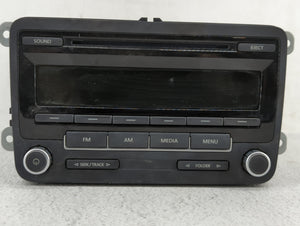 2011-2014 Volkswagen Jetta Radio AM FM Cd Player Receiver Replacement P/N:1K0035164D 1K0 035 164 D Fits OEM Used Auto Parts