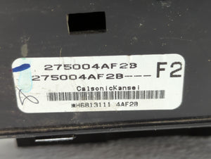 2017-2019 Nissan Sentra Climate Control Module Temperature AC/Heater Replacement P/N:275004AF2B 275004A Fits 2017 2018 2019 OEM Used Auto Parts