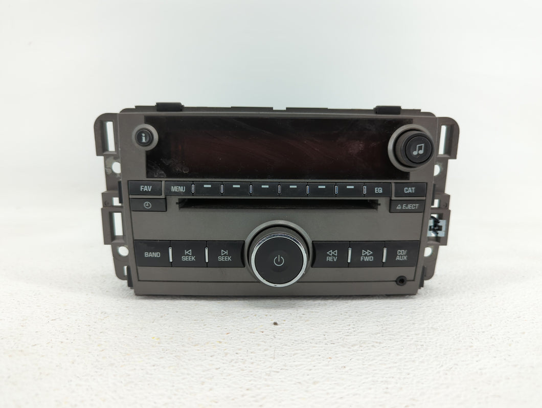 2008 Saturn Vue Radio AM FM Cd Player Receiver Replacement P/N:20790697 25866724 Fits OEM Used Auto Parts