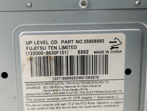 2008 Saturn Vue Radio AM FM Cd Player Receiver Replacement P/N:20790697 25866724 Fits OEM Used Auto Parts