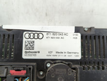 2009-2012 Audi A4 Climate Control Module Temperature AC/Heater Replacement P/N:8T1 820 043 AA 8T1 820 043 AK Fits OEM Used Auto Parts