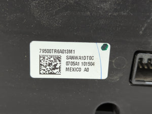 2013-2015 Honda Civic Climate Control Module Temperature AC/Heater Replacement P/N:79500TR6A013M1 Fits 2013 2014 2015 OEM Used Auto Parts