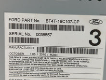 2011 Ford Edge Radio AM FM Cd Player Receiver Replacement P/N:BT4T-19C107-CP BT4T-19C107-CN Fits OEM Used Auto Parts