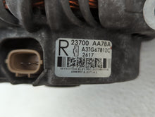 2013-2014 Subaru Legacy Alternator Replacement Generator Charging Assembly Engine OEM P/N:23700 AA78A Fits 2013 2014 OEM Used Auto Parts