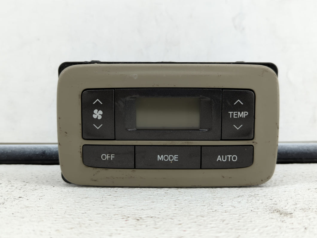 2015-2019 Toyota Sienna Ac Heater Rear Climate Control Temperature Oem