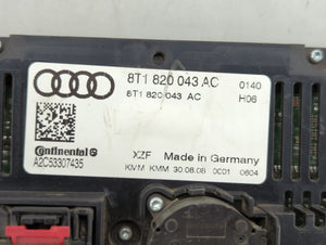 2009-2012 Audi A4 Climate Control Module Temperature AC/Heater Replacement P/N:8T1 820 043 AA 8T1 820 043 AK Fits OEM Used Auto Parts