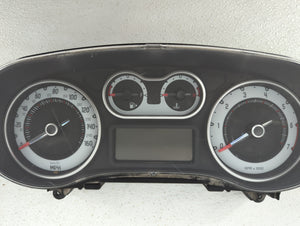 2014 Fiat 500 Instrument Cluster Speedometer Gauges P/N:51953204 51968251 Fits OEM Used Auto Parts