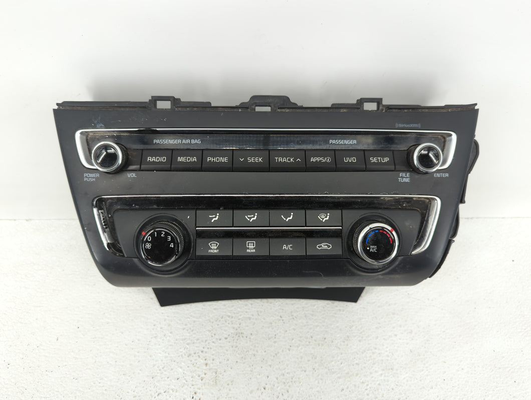 Kia Optima Radio Control Panel