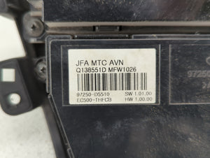 Kia Optima Radio Control Panel