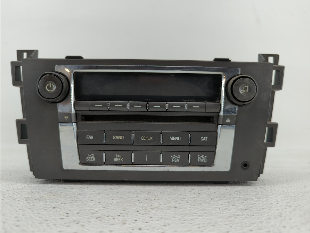 2007-2009 Cadillac Dts Radio AM FM Cd Player Receiver Replacement P/N:15948003 25818944 Fits 2007 2008 2009 OEM Used Auto Parts