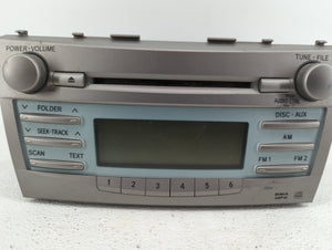 2007-2009 Toyota Camry Radio AM FM Cd Player Receiver Replacement P/N:86120-06182 86120-33890 Fits 2007 2008 2009 OEM Used Auto Parts