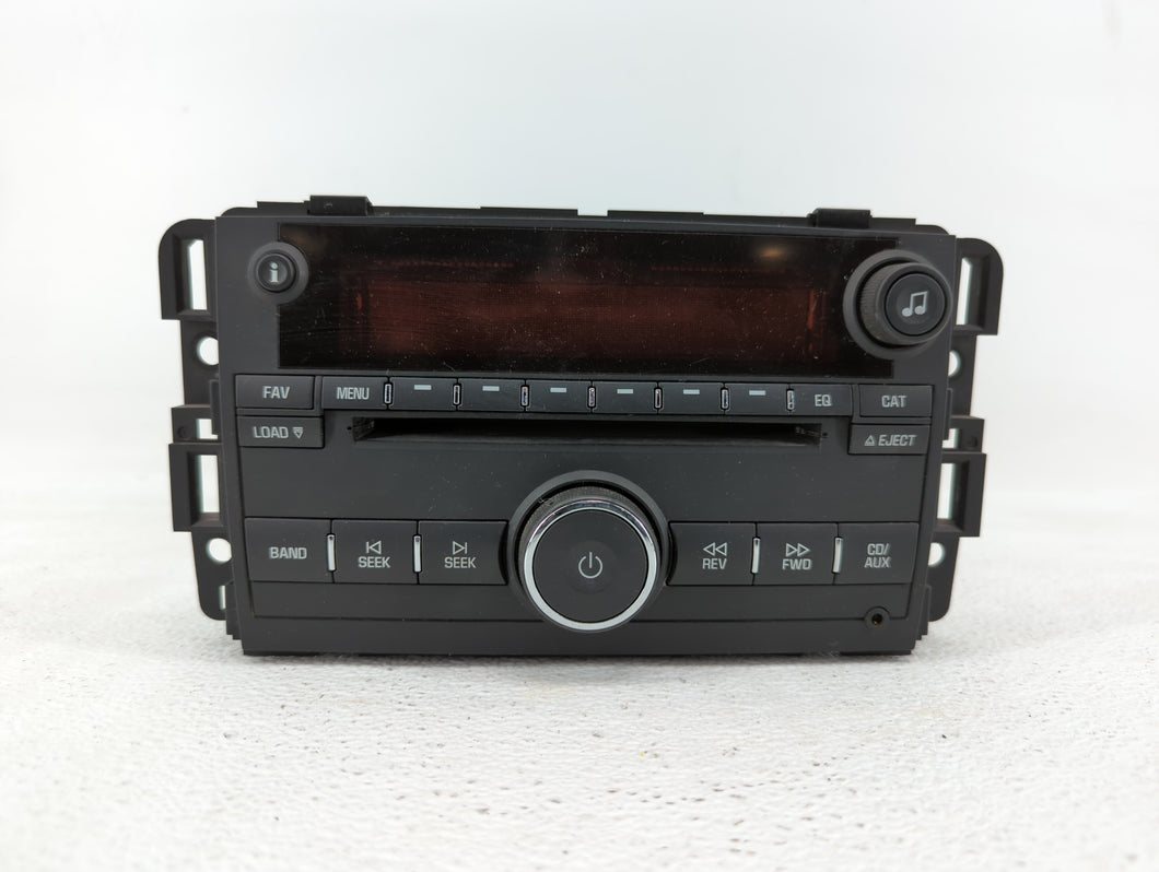 2008 Suzuki Vitara Radio AM FM Cd Player Receiver Replacement P/N:25887904 25994586 Fits 2007 2009 OEM Used Auto Parts