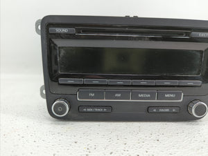 2011-2014 Volkswagen Jetta Radio AM FM Cd Player Receiver Replacement P/N:1K0 035 164 F 1K0035164D Fits OEM Used Auto Parts