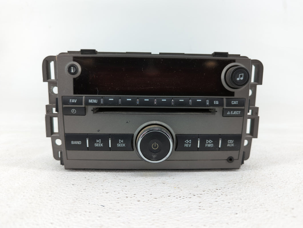 2008 Saturn Vue Radio AM FM Cd Player Receiver Replacement P/N:20790697 25866724 Fits OEM Used Auto Parts