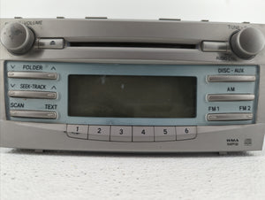 2007-2009 Toyota Camry Radio AM FM Cd Player Receiver Replacement P/N:86120-06182 86120-33890 Fits 2007 2008 2009 OEM Used Auto Parts