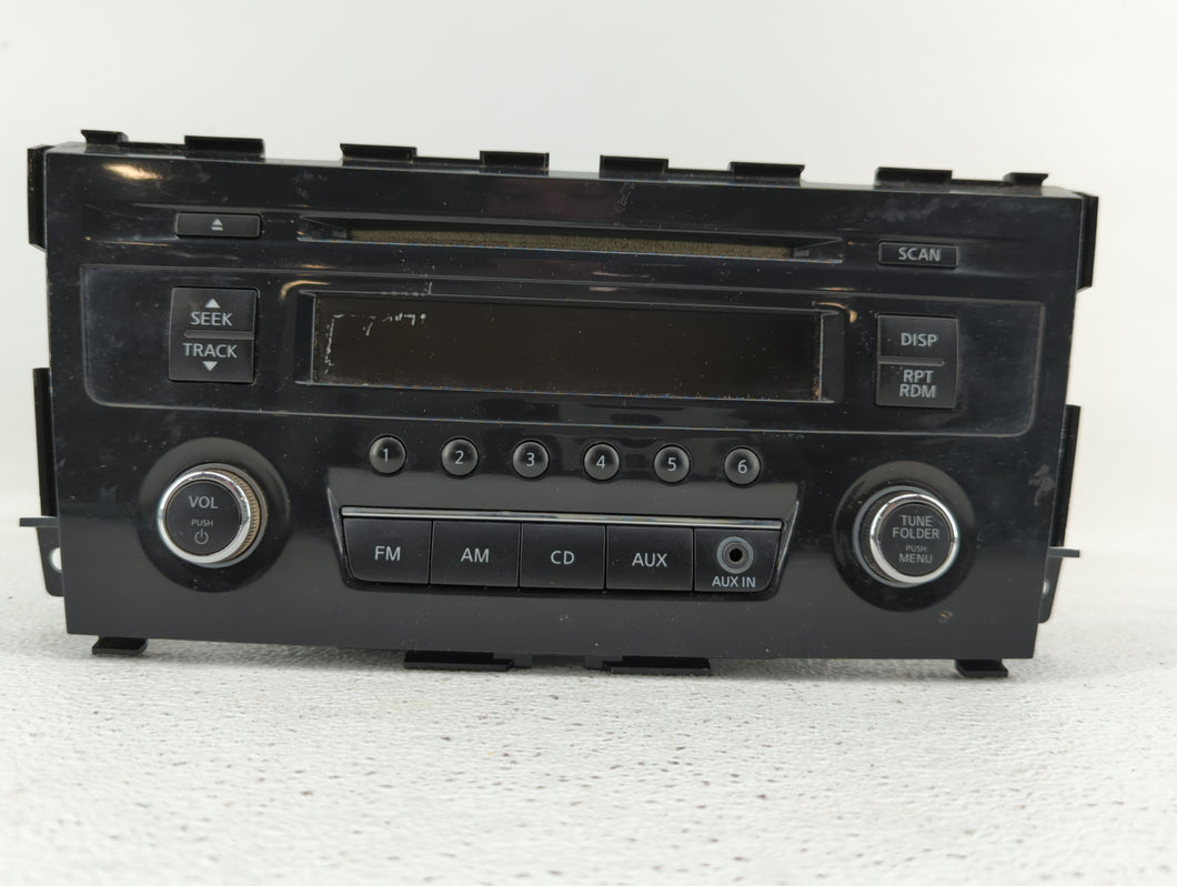 2013-2015 Nissan Altima Radio AM FM Cd Player Receiver Replacement P/N:28185 3TA0G 28185 3TB0G Fits 2013 2014 2015 OEM Used Auto Parts