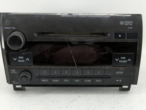 2010-2013 Toyota Sequoia Radio AM FM Cd Player Receiver Replacement P/N:86120-0C390 Fits 2010 2011 2012 2013 OEM Used Auto Parts