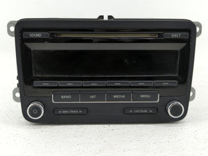 2011-2014 Volkswagen Jetta Radio AM FM Cd Player Receiver Replacement P/N:1K0 035 164 F 1K0035164D Fits OEM Used Auto Parts