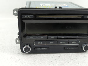 2011-2014 Volkswagen Jetta Radio AM FM Cd Player Receiver Replacement P/N:1K0 035 164 F 1K0035164D Fits OEM Used Auto Parts