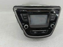 2014-2016 Hyundai Elantra Radio AM FM Cd Player Receiver Replacement P/N:96180-3X165GU 96180-3X165 Fits 2014 2015 2016 OEM Used Auto Parts