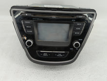 2014-2016 Hyundai Elantra Radio AM FM Cd Player Receiver Replacement P/N:96180-3X165GU 96180-3X165 Fits 2014 2015 2016 OEM Used Auto Parts