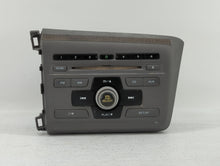 2012 Honda Civic Radio AM FM Cd Player Receiver Replacement P/N:39100-TR0-A315-M1 Fits OEM Used Auto Parts