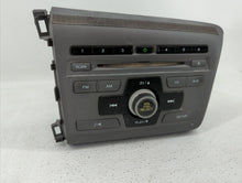 2012 Honda Civic Radio AM FM Cd Player Receiver Replacement P/N:39100-TR0-A315-M1 Fits OEM Used Auto Parts