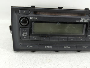 2012-2014 Toyota Prius C Radio AM FM Cd Player Receiver Replacement P/N:86120-52D10 Fits 2012 2013 2014 OEM Used Auto Parts