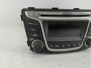 2015-2017 Hyundai Accent Radio AM FM Cd Player Receiver Replacement P/N:96170-1R111 96170-1R111RDR Fits 2015 2016 2017 OEM Used Auto Parts