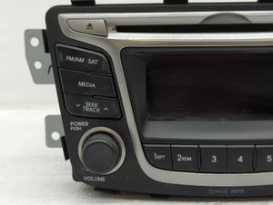 2015-2017 Hyundai Accent Radio AM FM Cd Player Receiver Replacement P/N:96170-1R111RDR 96170-1R152RDR Fits 2015 2016 2017 OEM Used Auto Parts