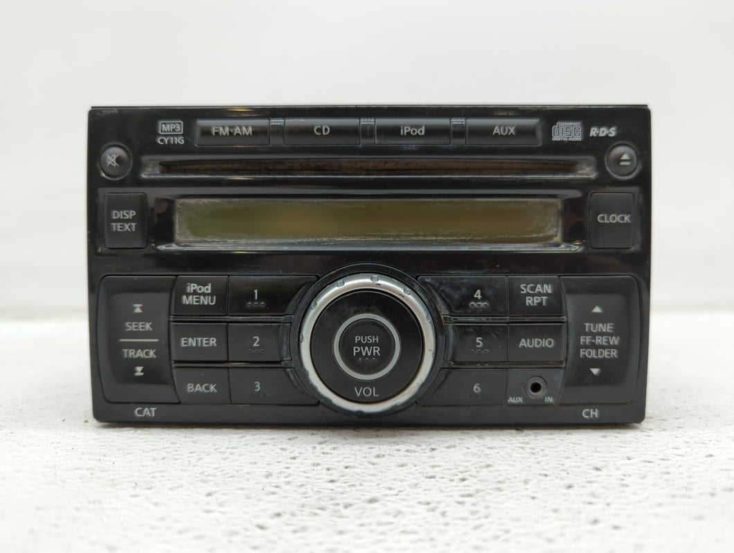 2011-2014 Nissan Juke Radio AM FM Cd Player Receiver Replacement P/N:28185 1KM2A 259151JU0B Fits 2011 2012 2013 2014 OEM Used Auto Parts