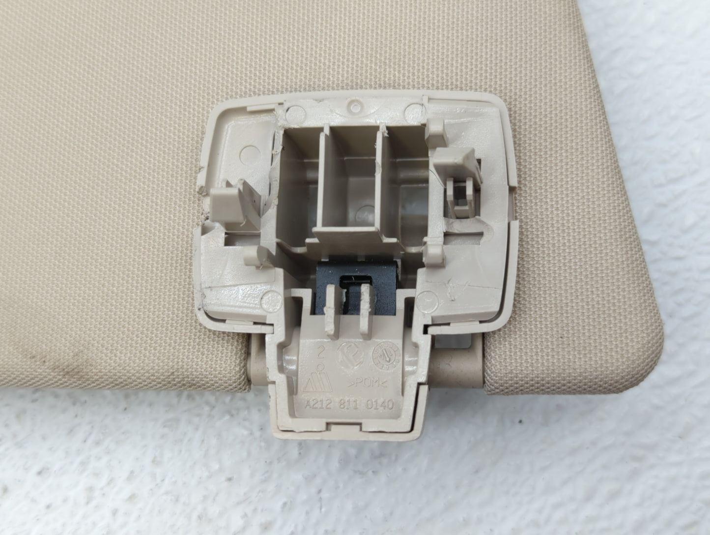 2014-2016 Mercedes-Benz E350 Sun Visor Replacement Passenger Right Mirror Fits 2014 2015 2016 OEM Used Auto Parts - Oemusedautoparts1.com