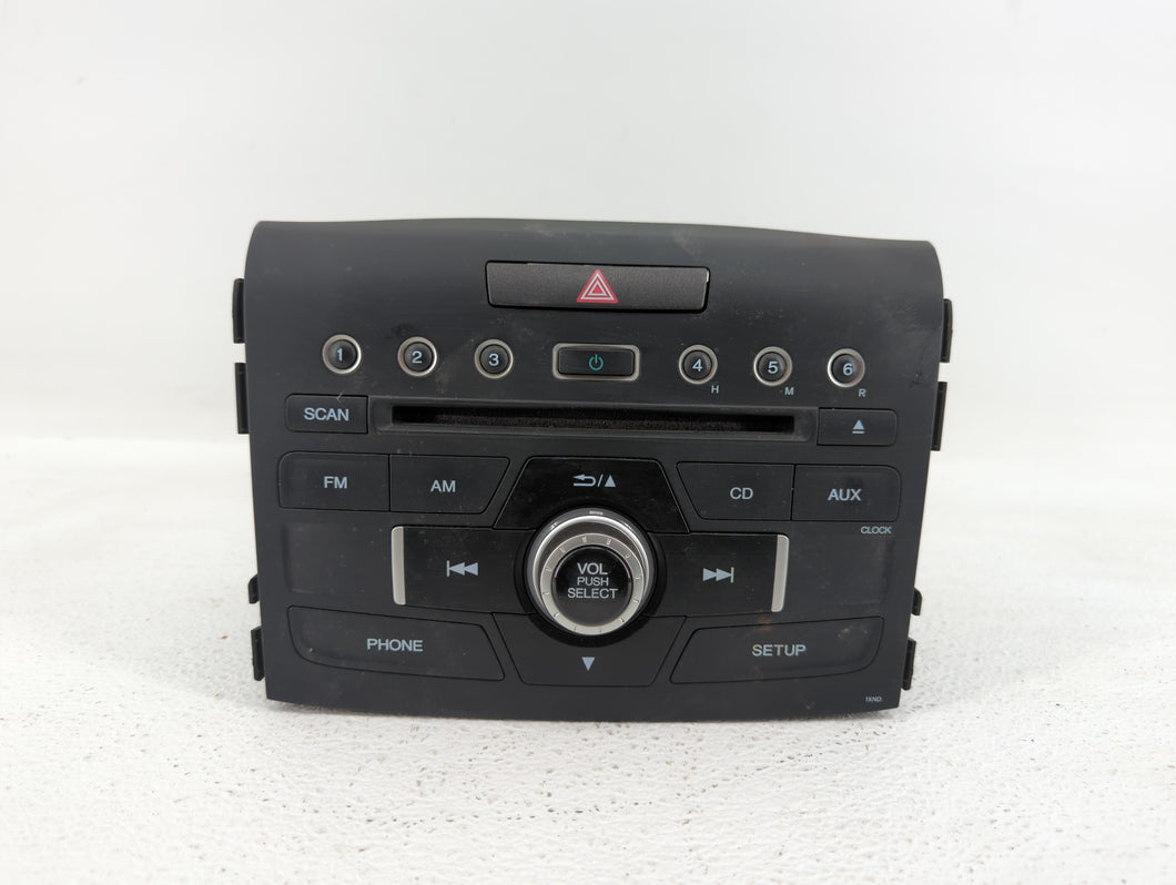 2015-2016 Honda Cr-V Radio AM FM Cd Player Receiver Replacement P/N:39100-T0A-A911-M1 Fits 2015 2016 OEM Used Auto Parts