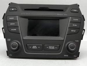 2015-2016 Hyundai Santa Fe Radio AM FM Cd Player Receiver Replacement P/N:96180-4Z1014X 96170-4Z1504X Fits 2015 2016 OEM Used Auto Parts