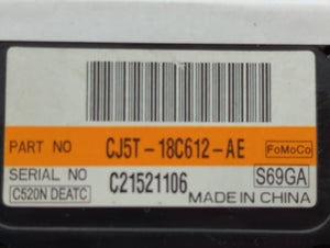 2013 Ford Escape Climate Control Module Temperature AC/Heater Replacement P/N:CJ5T-18C612-BA CJ5T-18C612-AE Fits OEM Used Auto Parts