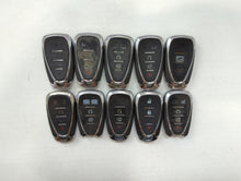 Lot of 10 Aftermarket Chevrolet Keyless Entry Remote Fob UNKNOWN UNKNOWN