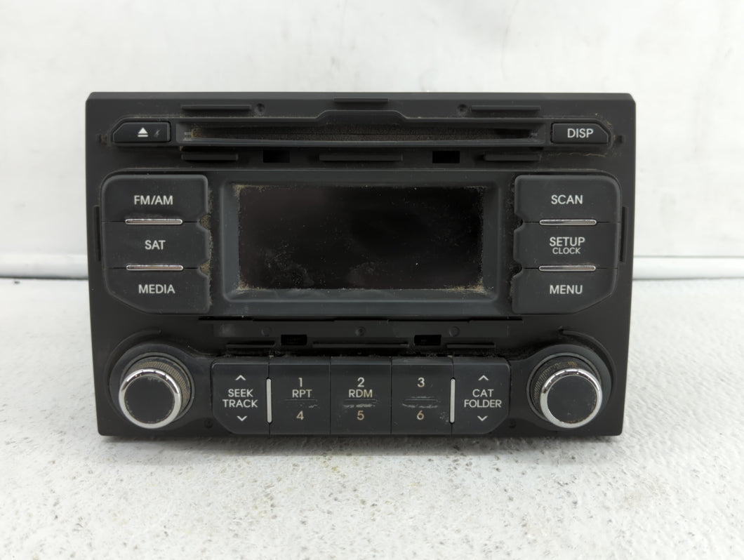 2012-2015 Kia Rio Radio AM FM Cd Player Receiver Replacement P/N:96170-1W950CA 96170-1W900CA Fits 2012 2013 2014 2015 OEM Used Auto Parts