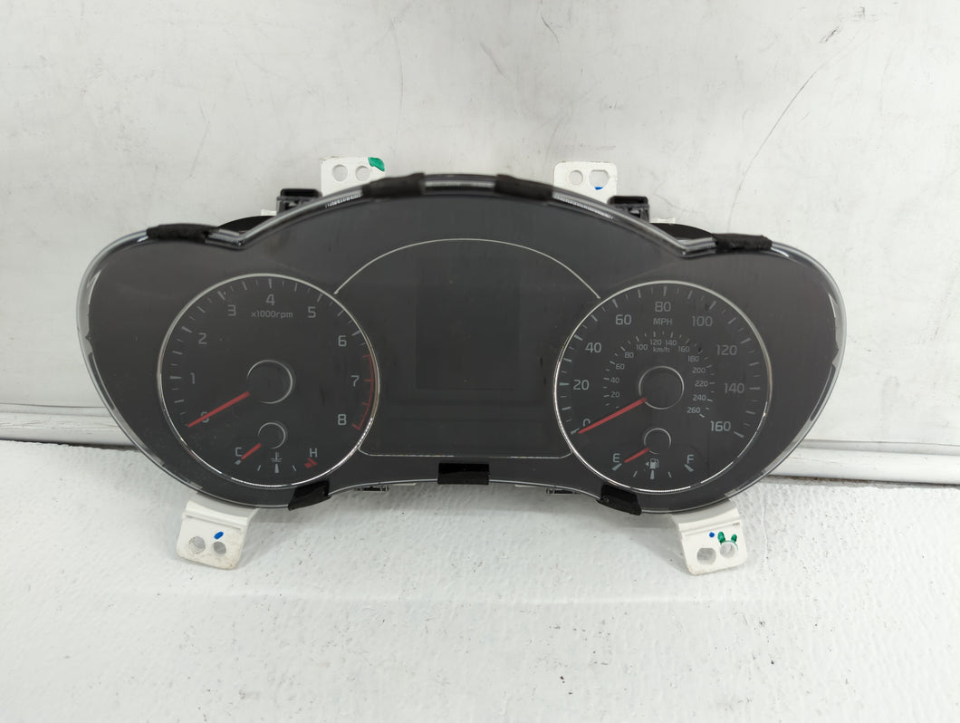 2016 Kia Forte Instrument Cluster Speedometer Gauges P/N:94001-A7300 Fits 2014 2015 OEM Used Auto Parts