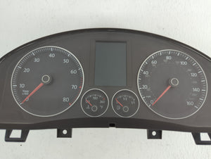 2009 Volkswagen Eos Instrument Cluster Speedometer Gauges P/N:1K5 953 503 E 1K5953503E Fits OEM Used Auto Parts