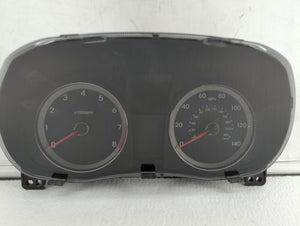 2012-2013 Hyundai Accent Instrument Cluster Speedometer Gauges P/N:94001-1R000 94001-1R010 Fits 2012 2013 OEM Used Auto Parts