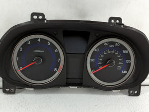 2012-2013 Hyundai Accent Instrument Cluster Speedometer Gauges P/N:94001-1R000 94001-1R020 Fits 2012 2013 OEM Used Auto Parts