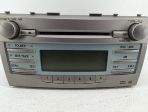 2007-2009 Toyota Camry Radio AM FM Cd Player Receiver Replacement P/N:86120-06182 86120-33890 Fits 2007 2008 2009 OEM Used Auto Parts