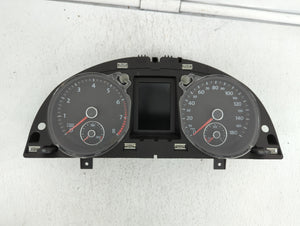 2011 Volkswagen Cc Instrument Cluster Speedometer Gauges P/N:3C8920970M 3C8 920 970M Fits OEM Used Auto Parts