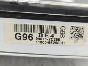 2005-2006 Hyundai Tiburon Instrument Cluster Speedometer Gauges P/N:94011-2C285 Fits 2005 2006 OEM Used Auto Parts