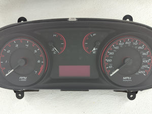 2016 Dodge Dart Instrument Cluster Speedometer Gauges P/N:68270648AC 68270648AB Fits OEM Used Auto Parts