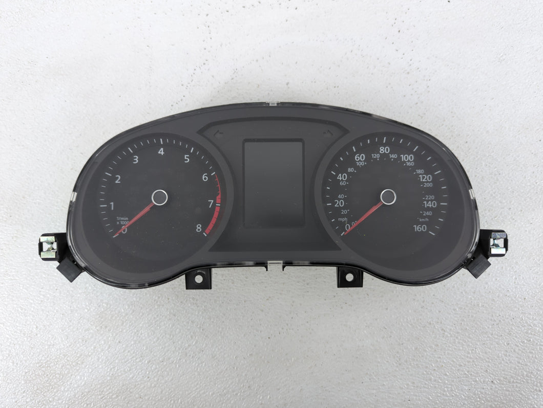 2015-2017 Volkswagen Jetta Instrument Cluster Speedometer Gauges P/N:5C6920976D 5C6920954B Fits 2015 2016 2017 OEM Used Auto Parts