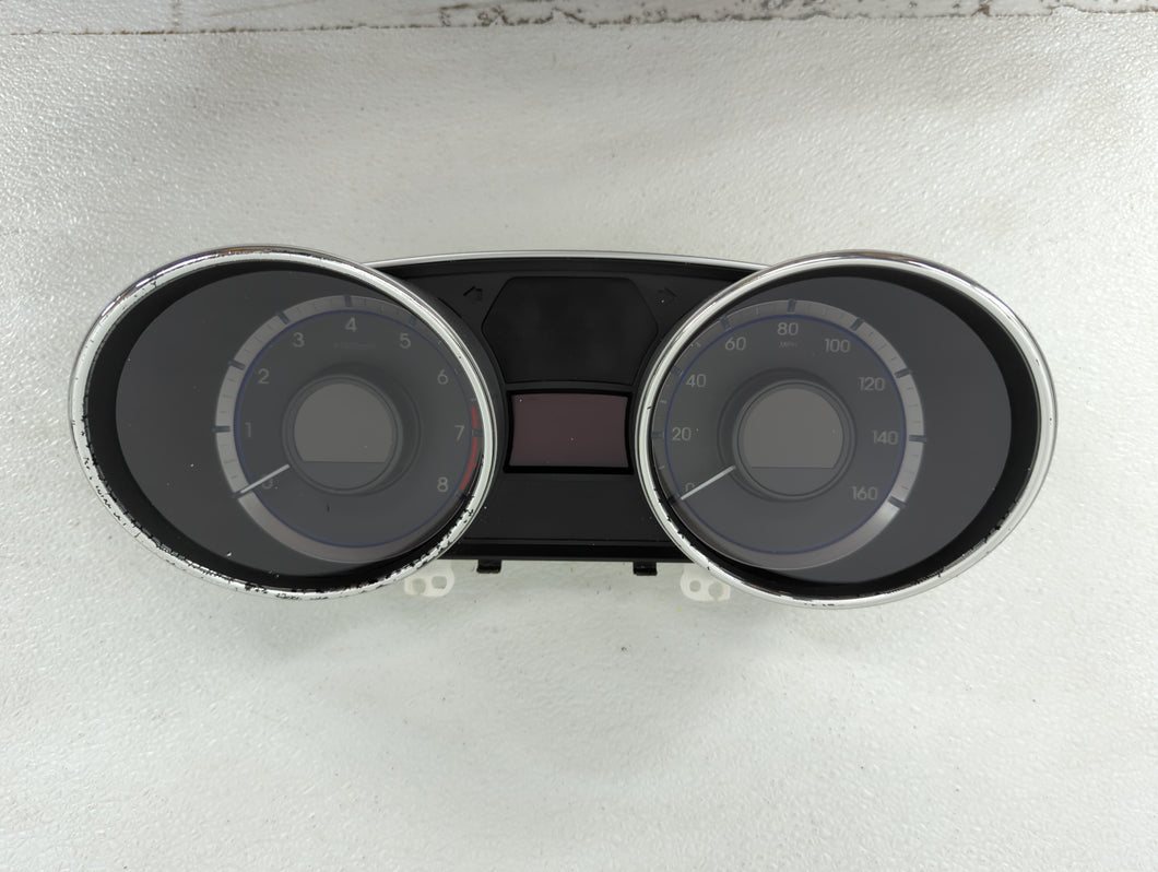 2014 Hyundai Sonata Instrument Cluster Speedometer Gauges P/N:TN257490-0882 94001-3Q015 Fits OEM Used Auto Parts