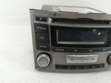 2010-2012 Subaru Legacy Radio AM FM Cd Player Receiver Replacement P/N:86201AJ61A 86201AJ62A Fits 2010 2011 2012 OEM Used Auto Parts