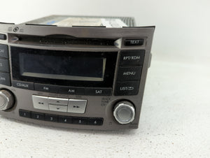 2010-2012 Subaru Legacy Radio AM FM Cd Player Receiver Replacement P/N:86201AJ61A 86201AJ62A Fits 2010 2011 2012 OEM Used Auto Parts