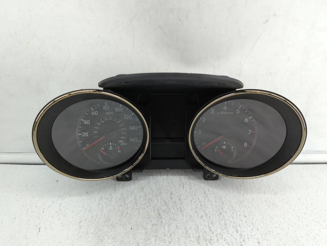 2011-2012 Hyundai Genesis Instrument Cluster Speedometer Gauges P/N:94011-2M650 Fits 2011 2012 OEM Used Auto Parts